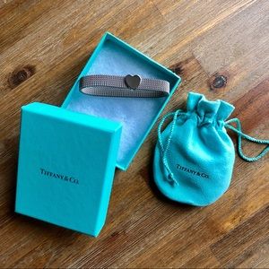 Tiffany steel heart bracelet